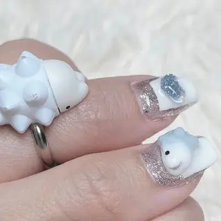 ネイル 🐕‍🦺Yappy 💗A-tanのネイルデザイン