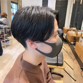 ショート メンズ RAF TOKYO所属・10月限定モニター 髪質改善美髪矯正のヘアスタイル
