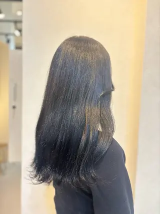 セミロング Aujua認定サロン Chikaのヘアスタイル