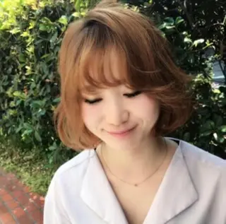 ミディアム カラー パーマ ヘアアレンジ ace share salon所属・桑原 祥のヘアスタイル