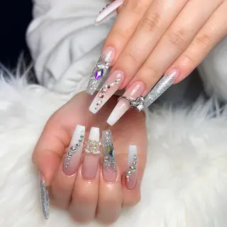 ロング ネイル nail salon azuのネイルデザイン