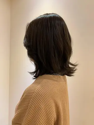 ミディアム カラー ACE所属・高橋 侑李のヘアスタイル