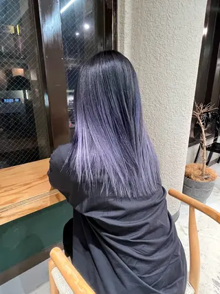 セミロング カラー 💖梅田レイヤー💖 副店長Tsubasaのヘアスタイル