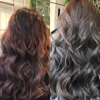 ロング カラー Hanna by W_SALONのヘアスタイル