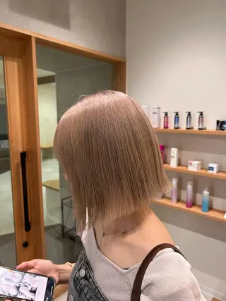 ミディアム 山本 翔矢のヘアスタイル