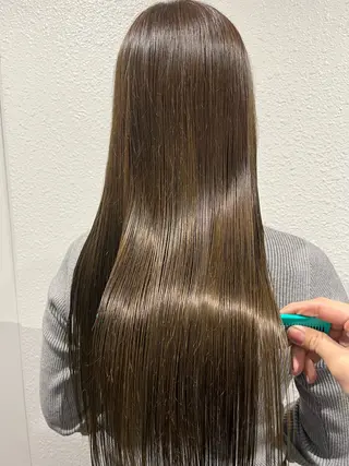 ロング カラー 艶ハイトーン/ 輝保🤍✨のヘアスタイル
