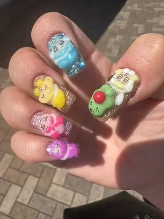 ショート -yuu-所属・Lino ﾟのネイルデザイン