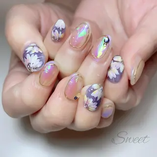 ネイル sweet 仲野陽子のネイルデザイン