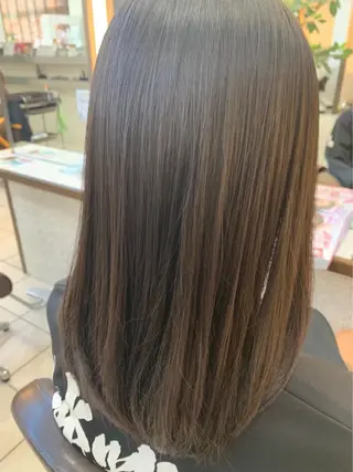 セミロング 毛流れフェザー スタイル🔹竹内凌のヘアスタイル