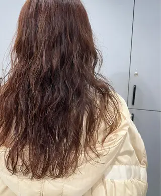 ロング カラー パーマ ニュアンスヘア☆樋口 希世☆のヘアスタイル