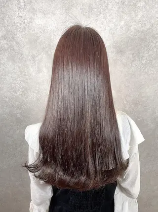 ロング カラー Lafesta HAIR和歌山駅前店のヘアスタイル