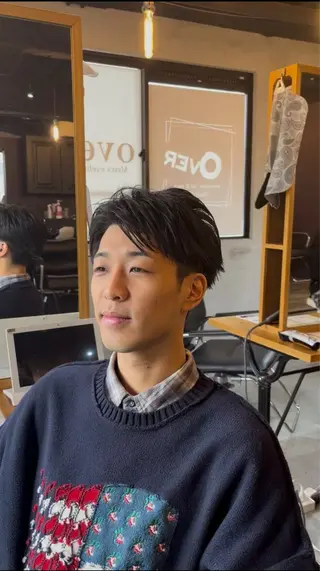 ショート メンズ 🇺🇸外国人風ヘア 💈N.Yuto💈のヘアスタイル