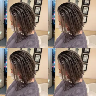 ショート カラー レイヤー×髪質改善 マネージャー安藤光司のヘアスタイル