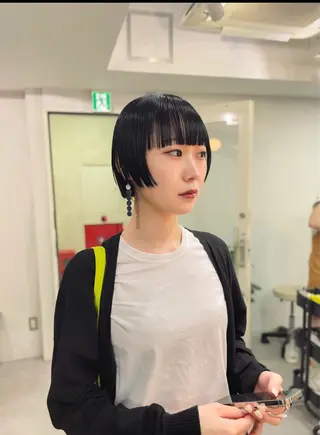 ショート パーマ＊ 顔まわり似合わせのヘアスタイル