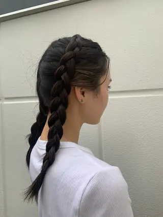 ミディアム 🤍透明感/韓国風 🤍サクラギヒトミのヘアスタイル