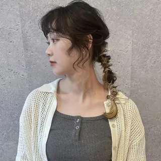 ヘアアレンジ 🩰 柔らかいカラー tomomi🌛のヘアスタイル