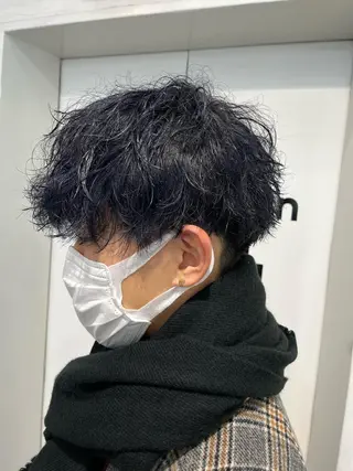 カラー メンズ メンズショート美容師 💈高橋和真💈のヘアスタイル