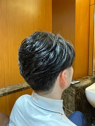 メンズ シマサキ シイナのヘアスタイル