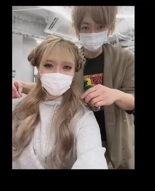 ロング ヘアアレンジ alpha. カラーエクステ下妻のヘアスタイル