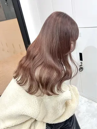 カラー ⭐️ハイトーン⭐️ 💕SAKURA💕のヘアスタイル