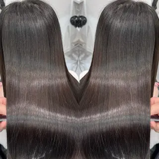 ロング メンズパーマ/艶 モテカラー/福井悟朗のヘアスタイル