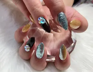 セミロング ネイル nail yukkoのネイルデザイン