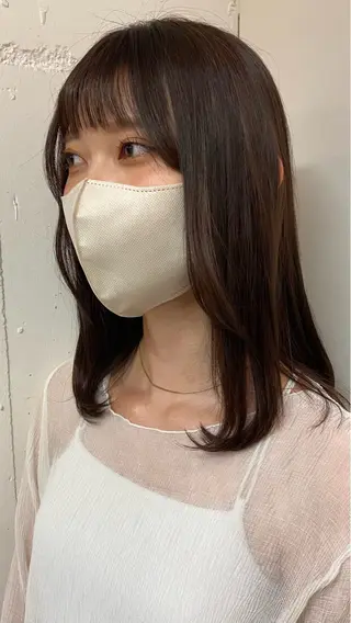 カラー 綾香 /透明感カラーのヘアスタイル