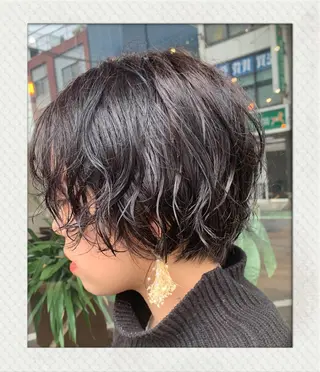 ショート カラー きむら かずきのヘアスタイル