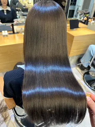 ミディアム 彼ウケ抜群🎀垢抜け 艶暗髪🪞一輝のヘアスタイル