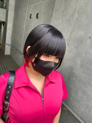 ショート カラー デザインカラー🎨 下北沢 / 磯部のヘアスタイル