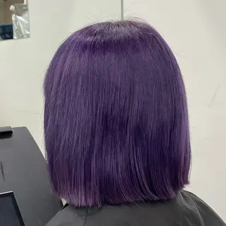 ミディアム カラー Welring hair salon所属・Runa/大人 かわいいハイトーンのヘアスタイル