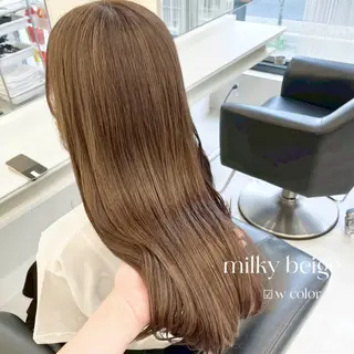 ロング カラー ParveMix￤ 大賀さつき🍨🤍のヘアスタイル