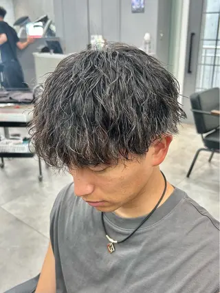 パーマ メンズ 韓国メンズヘア 🇰🇷つかさのヘアスタイル