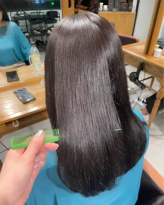 ロング 髪質改善/艶カラー 🤍mizueのヘアスタイル