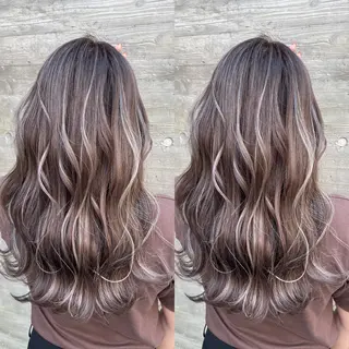 セミロング カラー オージュアソムリエ DAIKI⭐️のヘアスタイル