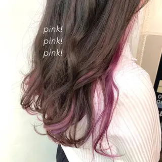 ロング カラー 佐藤 梨里花 ❤︎のヘアスタイル