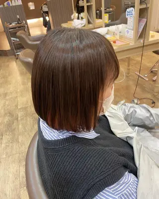 ショート 長嶋 花梨のヘアスタイル