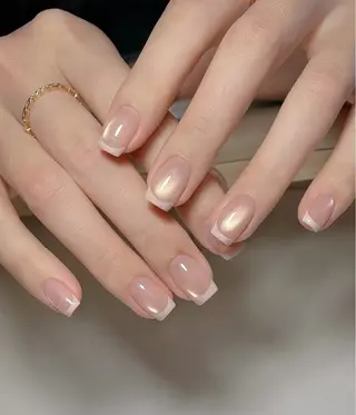 ネイル 山下 オレンジのネイルデザイン