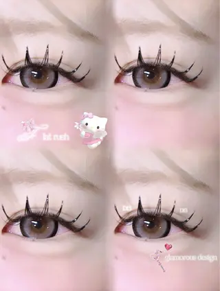 マツエク・マツパ 小池 芽彩のマツエク・マツパデザイン