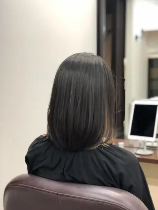 セミロング Clan  博多店所属・Clan Tsuyoshiのヘアスタイル