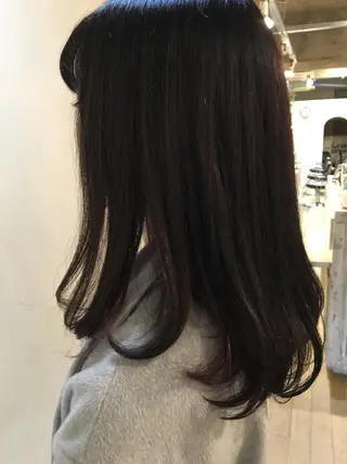 カラー 玉邑 美菜のヘアスタイル