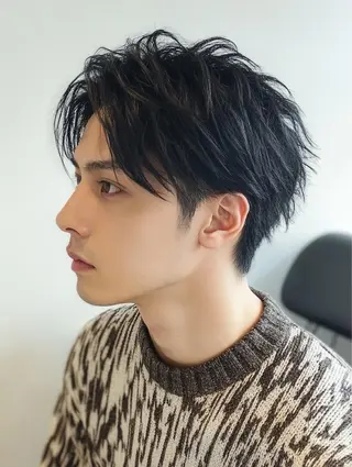 メンズ Nagito/メンズ /梅田/艶カラーのヘアスタイル