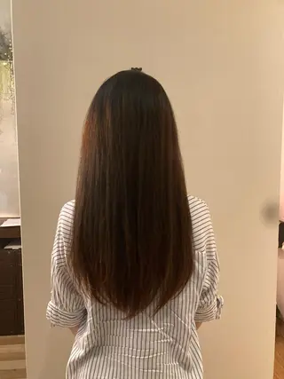 ロング anon所属・田中 結月のヘアスタイル