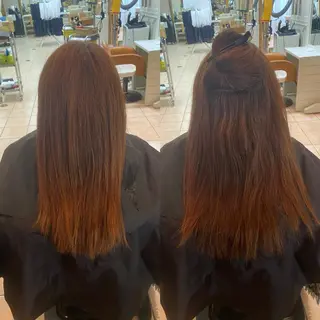 ロング 🌈原宿🥣ケアブリ ーチ🥣平城秀馬🌈のヘアスタイル