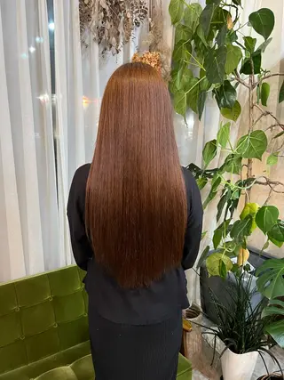 ロング 神谷 夏帆のヘアスタイル