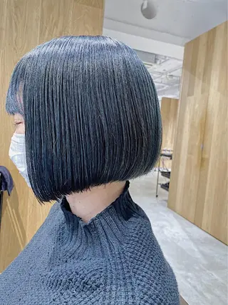 ショート カラー ノグチ ユウキ/ボブのヘアスタイル