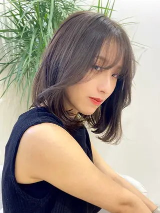 ミディアム Rita/髪質改善 /透明感カラーのヘアスタイル