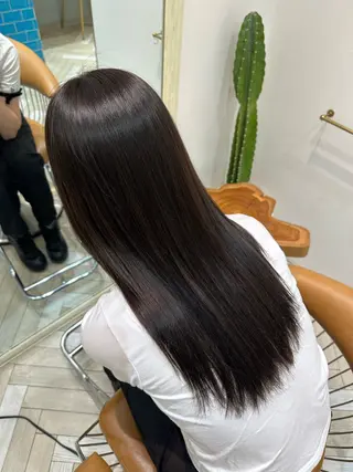 ロング カラー 髪質改善サロン Sea shinjuku所属・🫧韓国ミディアム カット🫧/ナナミのヘアスタイル