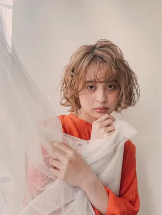 ショート パーマ 大阪/梅田すぐ /パーマ落とし専門店のヘアスタイル