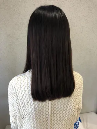 ロング 阿部 美咲のヘアスタイル